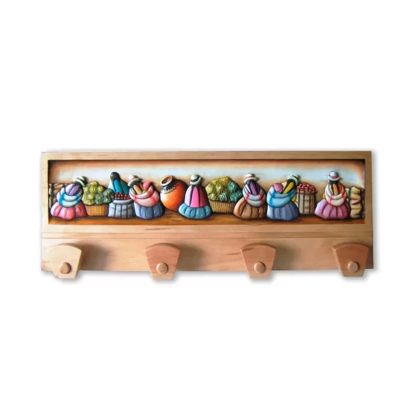 Cuzco Hat Rack 4 Hooks